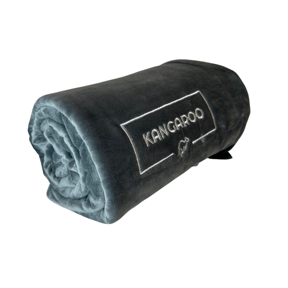 Kangaroo Ultra soft Reversible Pet Blanket Lightweight & Cozy Micro