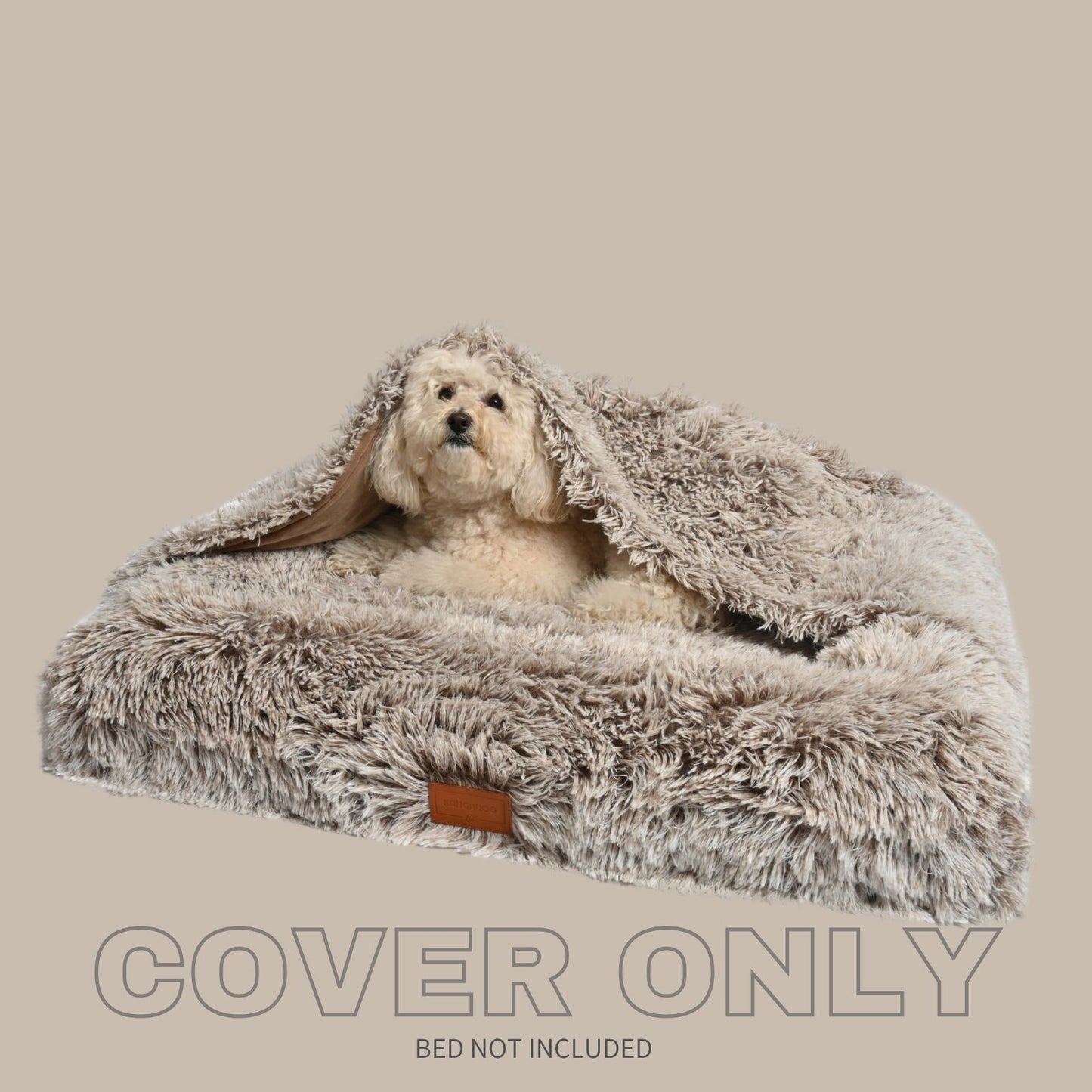 Kangaroo Pouch Hooded Dog Bed Cover