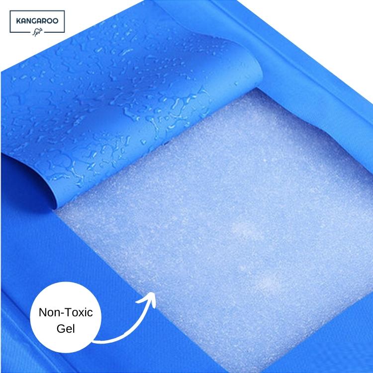 Kangaroo Dog Bed Summer Self Cooling Mat Non ToxicGel