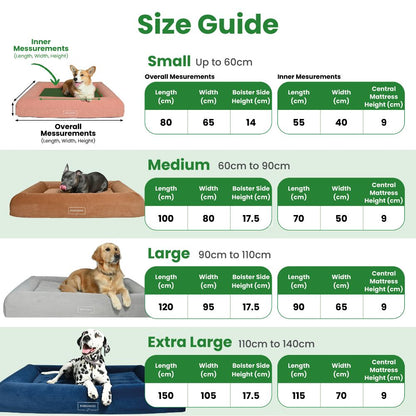 Orthopaedic Memory Foam Dog Bed