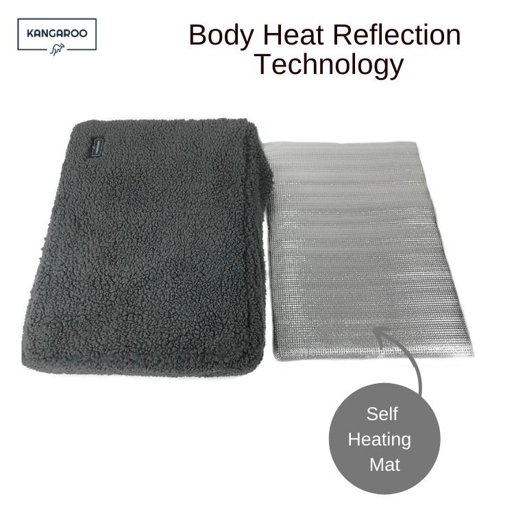 Self heating hot sale bed